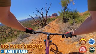 Riding Rabbit Ears in Sedona Arizona