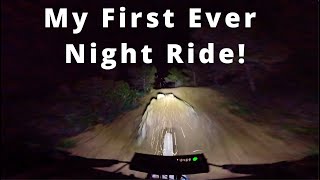 Riding MTB Trails at NIGHT… 12-Year-Old vs...