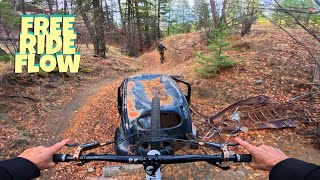 How AMAZING is this free ride lap?