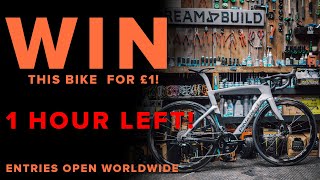 LAST CHANCE to WIN this Pinarello DOGMA F...