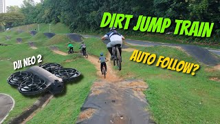 Drone Chasing a MTB Jump Train at PCP | DJI Neo 2