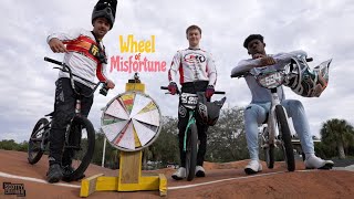 Wheel Of Misfortune At The BMX Race Track!
