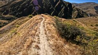 Coronet Loop, Queenstown. Deep creek saddle to...