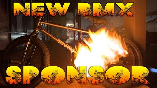 I GOT A BMX SPONSOR! NEW BMX BIKE BUILD