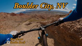 Big 'Adventure' MTB trail in Boulder City, NV...
