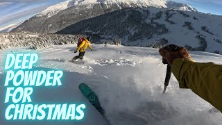 Perfect conditions in Whistler backcountry...
