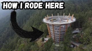 How I Rode My Bike On The Malahat Skywalk