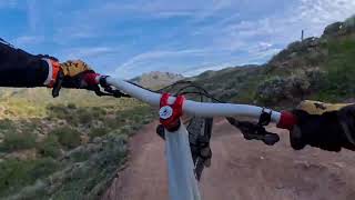 The beautiful sound MTB DH with jumps #mtb
