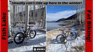 Warm winter fat biking at Fish Lake! |...