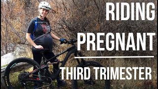 Riding Pregnant - Third Trimester - Dusty...