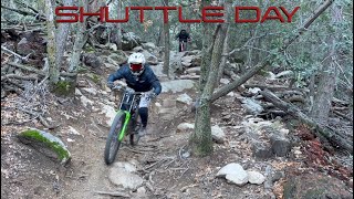 Doing Some Trail Work and Shuttling one of the...
