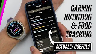 Garmin Connect+ Nutrition and Food Tracking //...