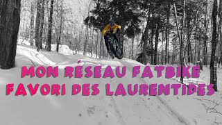 Mon réseau de fatbike favori et mes lunettes...