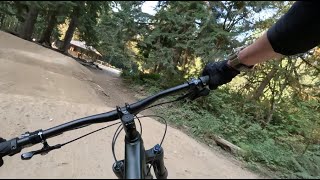 A few laps around a pump track