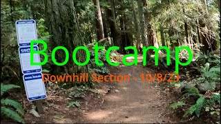Duthie Hill - Bootcamp Downhill Section POV...