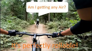 Taking a Beginner on an Easy Jump Trail -...