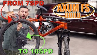 Schwinn Axum FS Gets A New Groupset!!