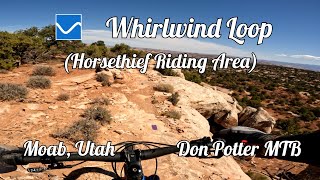 Whirlwind Loop at the Horsethief Riding area...