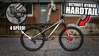 I BUILT THE ULTIMATE HARDTAIL HYBRID MTB!