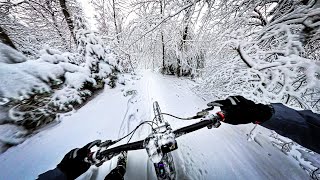 RAW MTB POV — La Wasflam (Winter Chase)