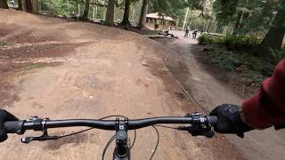 Warming Up On a Pump Track