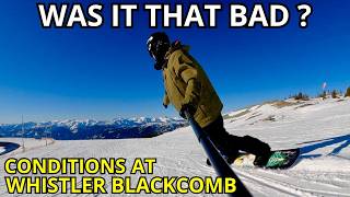 Inversions Created The Conditions. Whistler...