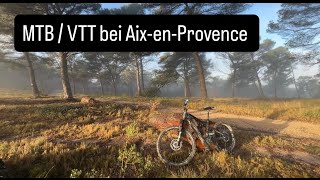 Loches - Mountainbiken bei Aix-en-Provence an...