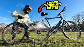I BUILT A TWO WHEEL DRIVE MOUNTAIN BIKE WITH 3...