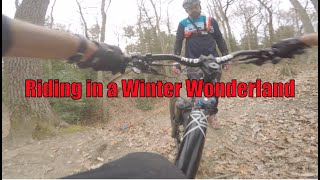Allaire State Park dirt all winter long.
