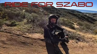MEMORIAL RIDE FOR SZABO / REST IN PEACE...