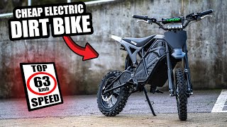 TESTING A CHEAP ELECTRIC DIRT BIKE TO ITS...