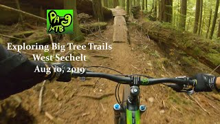 Exploring the Big Tree Trails West Sechelt,...