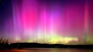 Massive Aurora Substorm  - Timelapse Slideshow...