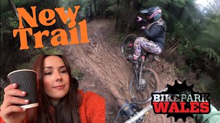 BIKEPARK WALES NEW TRAIL - WATTS OCCURING