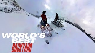 Elkford Snowmobiling at its best!!