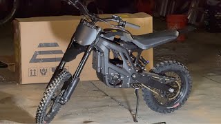 Unboxing New 72 Volt ERide Pro MINI R