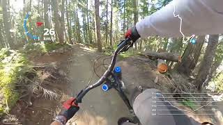 Whistler 2022: Midgard trail, Gilbert’s PoV...