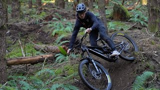 My very first ride on my new unique Mountain Bike!