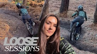 LOAM LAPS AT MY LOCAL TRAILS + LEARNING TO CORNER