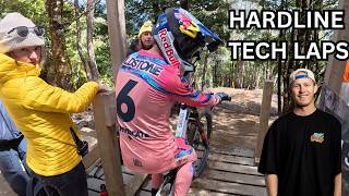 TECNHICAL LAPS AT RED BULL HARDLINE TASSIE