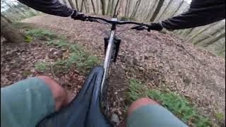 Nouveau singletrack VTT, bien cool à rider