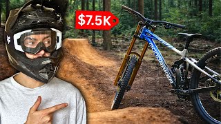 Riding my DREAM Downhill Bike Custom Build!