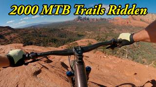 I have now ridden 2,000 MTB Trails: My Story