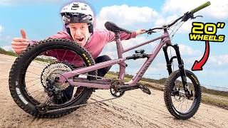 I PUT 20' WHEELS ON MY BRAND NEW MOUNTAIN BIKE...