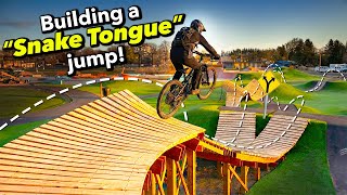 Building a MTB Jump Unlike Any I've Ever Seen.