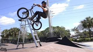 Matty Cranmer vs. The Ladder At The Skatepark!