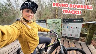 Downhill MTB laps at Rogate Bikepark!