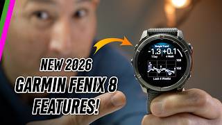 NEW Garmin Fenix 8/Fenix 8 Pro Features Are...