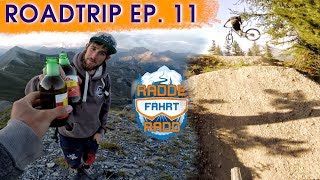 New Jumps & a big slam at Bikepark Serre...