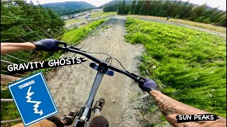 GRAVITY GHOSTS | Blue trail | SUN PEAKS Bike Park
